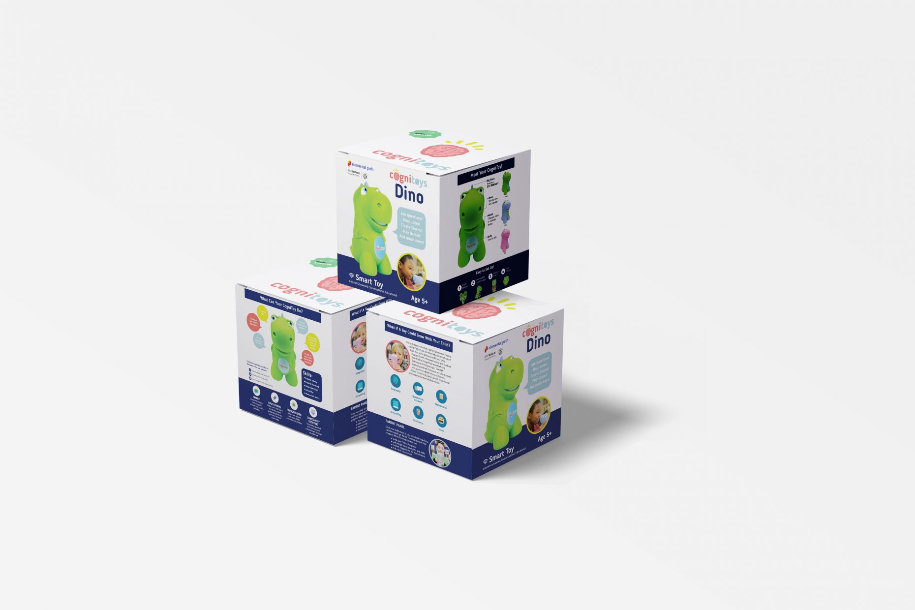 CogniToys Packaging and Brochure