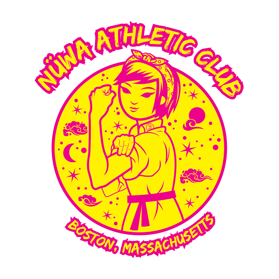 Nüwa Athletic Club Logo and Branding: Lillian Lee Art & Design