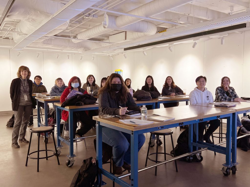 Mentorship in Motion: WBUR x MassArt Creative Collaboration MassArt Illustration class, 2024
