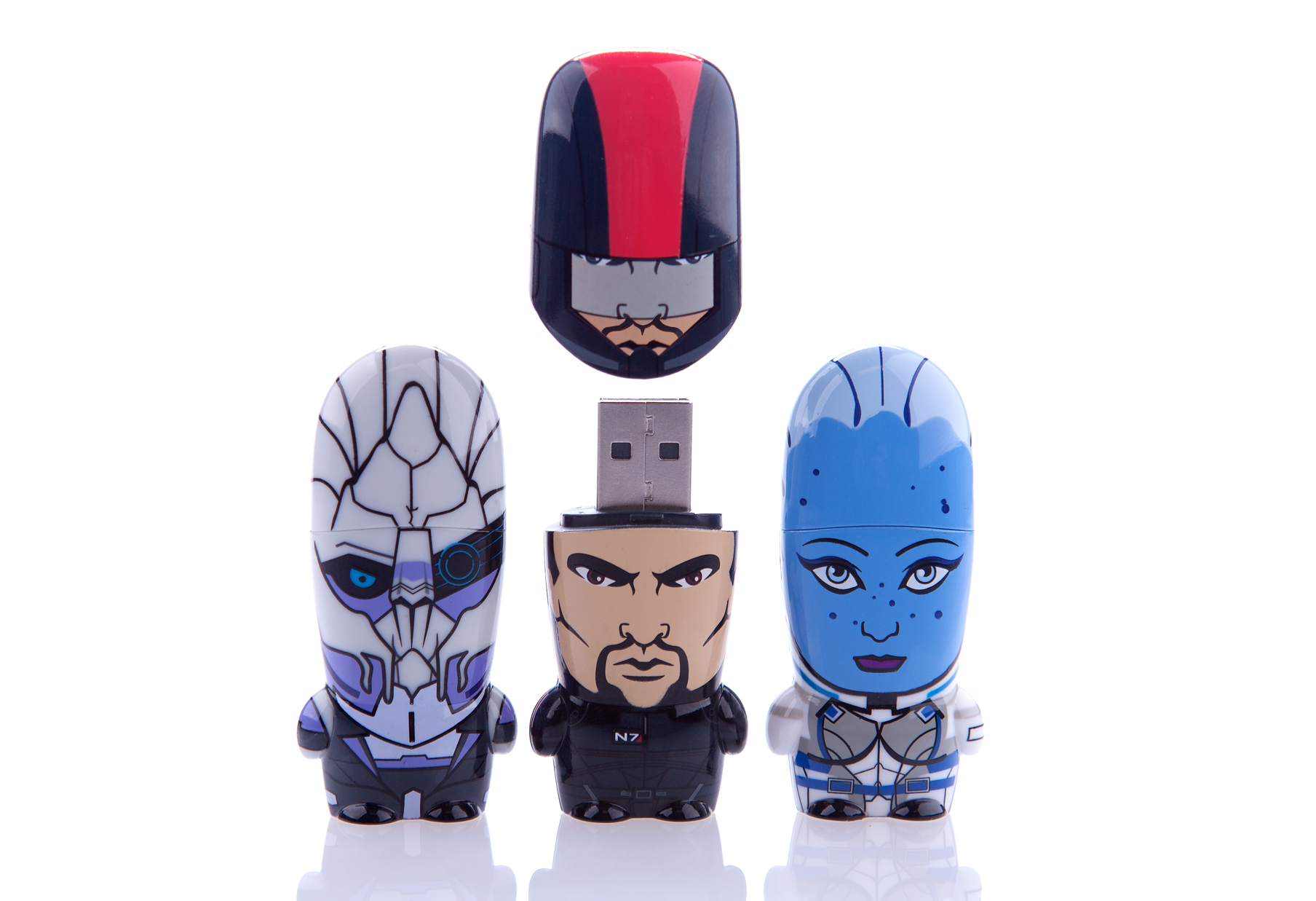 Mass Effect MIMOBOT USB Flash Drive for Mimoco by Lillian Lee Art & Design