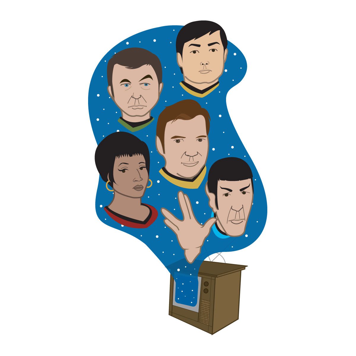 Editorial Illustration: Bridging Tech & Pop Culture Editorial Illustration: Bridging Tech & Pop Culture