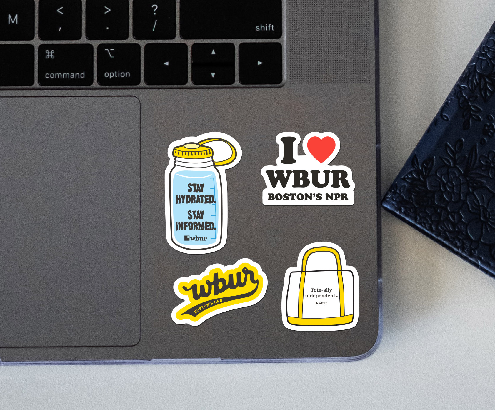 Swag for WBUR Community Engagement
